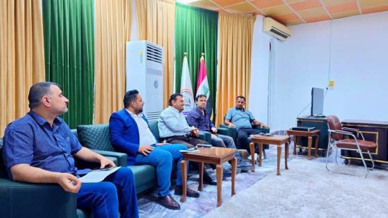 مدير الشباب والرياضة ويعقد اجتماعا موسعا لمتابعة سير العمل