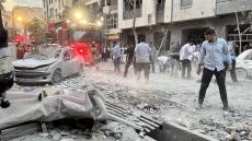 قصف اسرائيلي قرب السفاره العراقيه في طهران