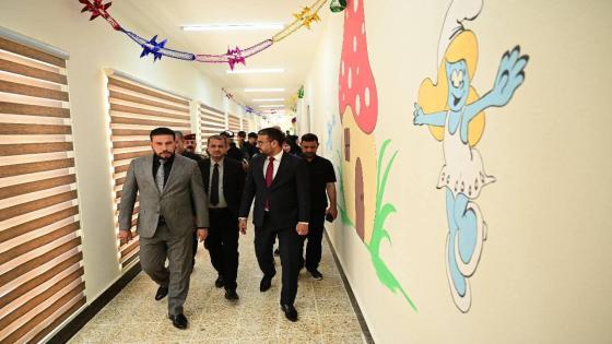 محافظ ميسان يفتتح (ثمانية) مشاريع أبنية مدرسية نموذجية دفعة واحدة لدعم قطاع التربية