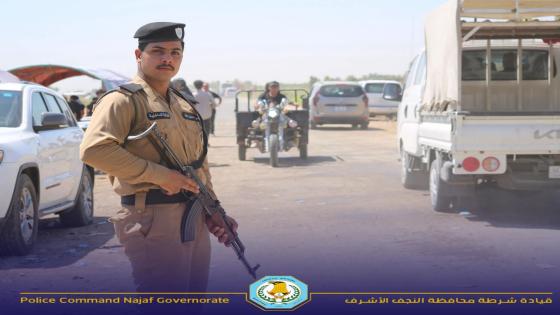 شرطة الكوفة تنفذ خطتها التنظيمية الخاصة بزيارة استشهاد زيد بن علي (عليه السلام)..