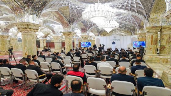 هيأة الإعلام والاتصالات تفتتح مشروعًا لتفعيل منظومة الاتصالات الحديثة في العتبة العلوية المقدّسة