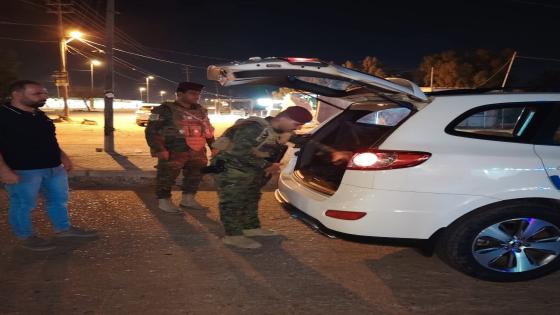 الوحدة التكتيكية الخاصة تنفذ ممارسة أمنية بعد منتصف الليل في القاطع الشمالي.