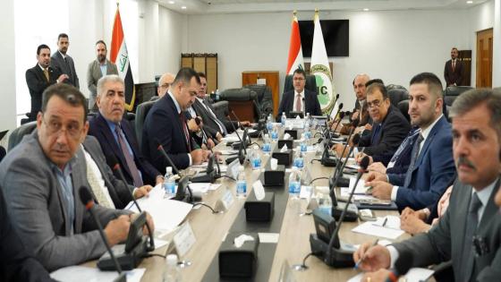 مدير عام شركة نفط ميسان يشارك في اجتماع لجنة الأمر الديواني لإطلاق مشروع مدينة الطيب