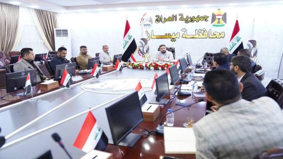 عقد اجتماع موسع لبحث شح المياه في الأقضية والنواحي