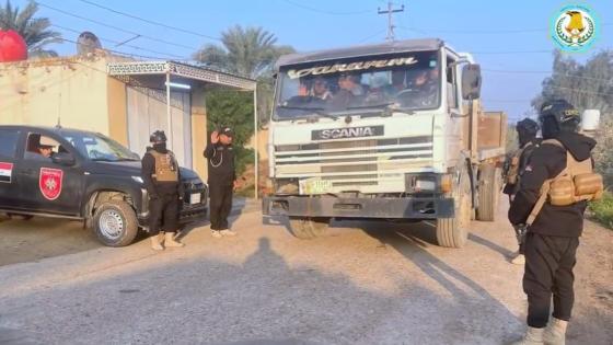 قيادة شرطة ميسان : حملة دهم وتفتيش لــ منازل المطلوبين للقضاء ضمن عملية فرض القانون