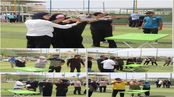 جامعة ميسان تنظم بطولة كأس رئيس الجامعة للرماية بمشاركة واسعة