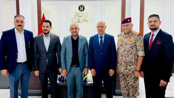 رئيس محكمة استئناف ميسان يبحث مع رئيس مجلس المحافظة تعزيز التنسيق الأمني والقضائي