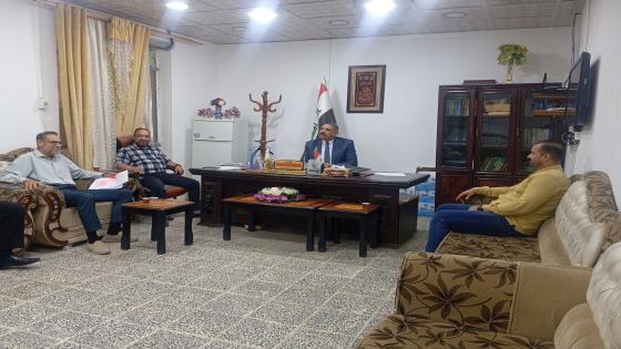 اجتماع مدير دائرة ذوي الاحتياجات الخاصة